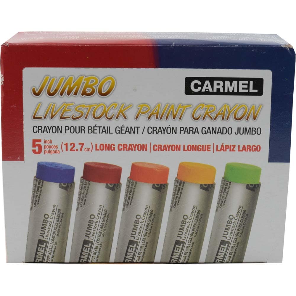 Carmel Paint Crayon, Box of 12 (Black)